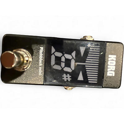Used KORG PITCHBLACK MINI Tuner Pedal