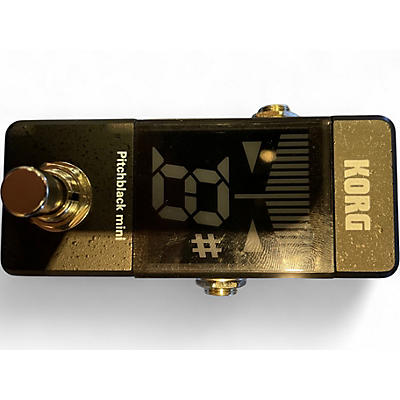 Used KORG PITCHBLACK MINI Tuner Pedal