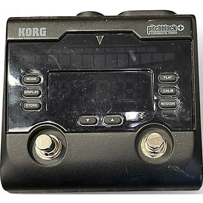 Used KORG PITCHBLACK PLUS Tuner Pedal