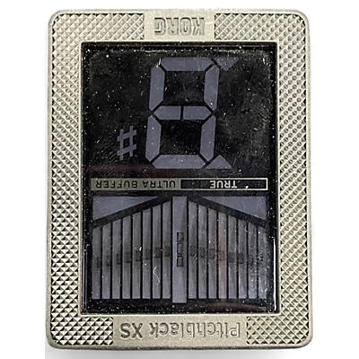 Used KORG PITCHBLACK Tuner Pedal