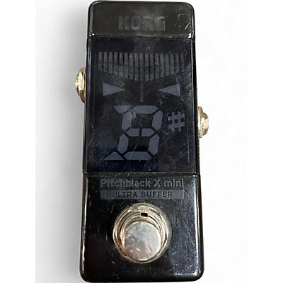Used KORG PITCHBLACK X MINI Tuner Pedal