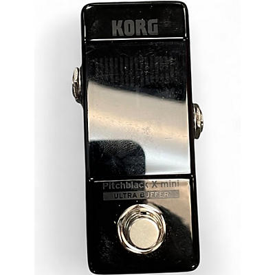 Used KORG PITCHBLACK X MINI Tuner Pedal