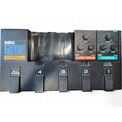 Used KORG PME 40X Effect Pedal