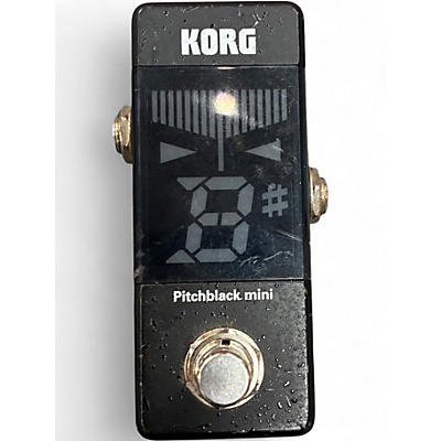 Used KORG Pitchblack Mini Tuner Pedal