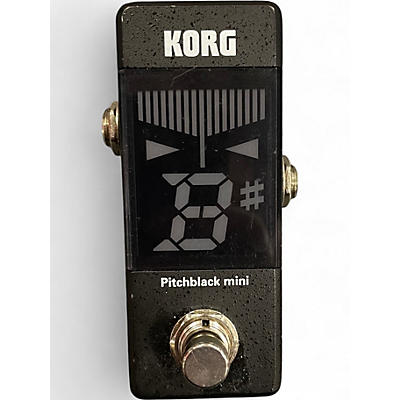 Used KORG Pitchblack mini Tuner Pedal