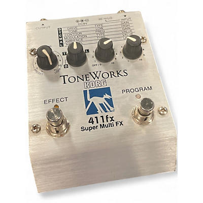 Used KORG TONEWORKS 411FX Effect Processor