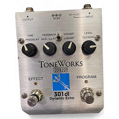 Used KORG ToneWorks 301dl Dynamic Echo Effect Pedal