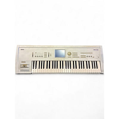 Used KORG Triton Classic 61 Key Keyboard Workstation