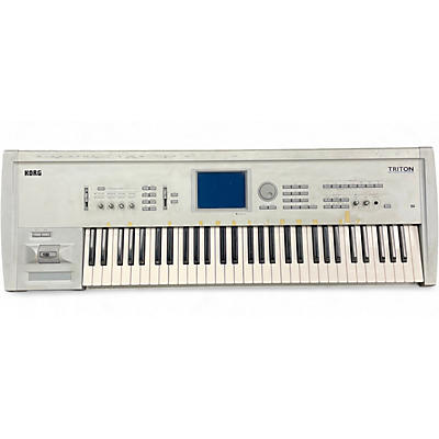 Used KORG Triton Classic 61 Key Keyboard Workstation