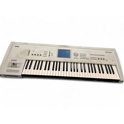 Used KORG Triton Studio 61 Key Keyboard Workstation