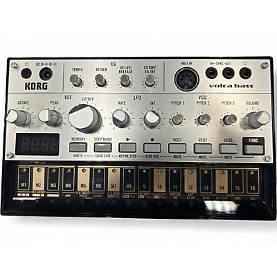 Used KORG VOLCA BASS Synthesizer