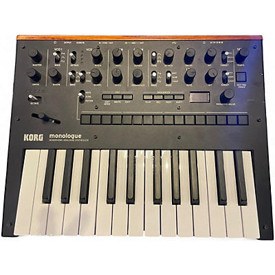 Used KORG monologue Synthesizer