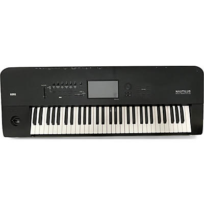 Used KORG nautilus 61 Keyboard Workstation