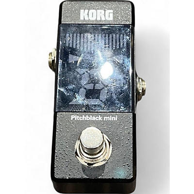 Used KORG pitchblack mini Tuner Pedal