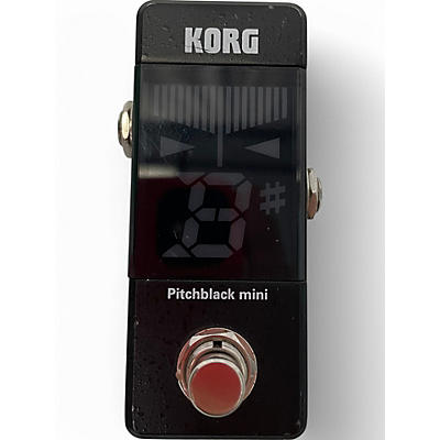 Used KORG pitchblack mini Tuner Pedal