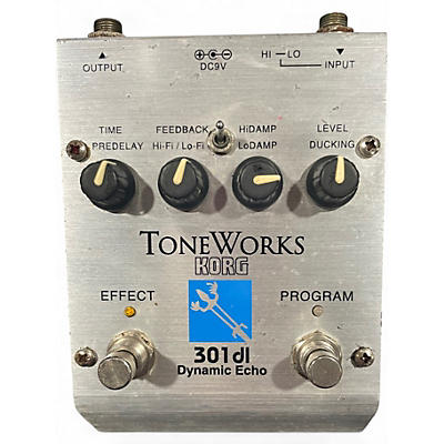 Used KORG toneworks dynamic echo Effect Pedal