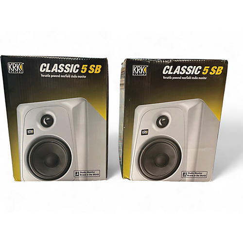 Used KRK CLASSIC 5 SB Powered Monitor