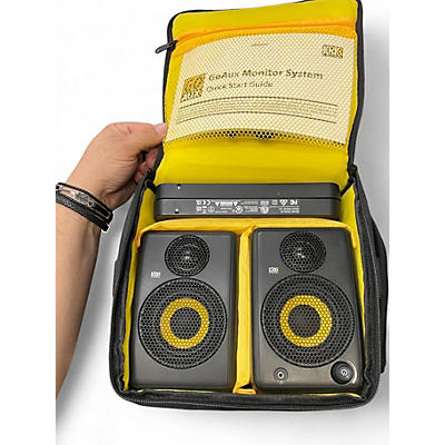 Used KRK GO AUX 3 PAIR Powered Monitor
