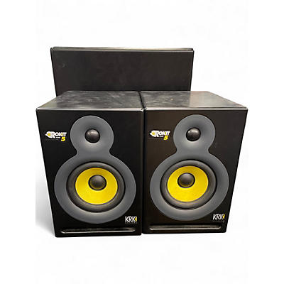 Used KRK ROKIT 5 G1 PAIR Powered Monitor