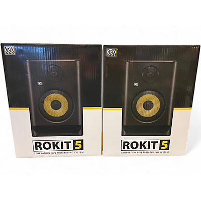 Used KRK ROKIT 5 (Pair) Powered Monitor