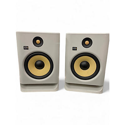 Used KRK ROKIT 8 LIMITED EDITION WHITE (pair) Powered Monitor