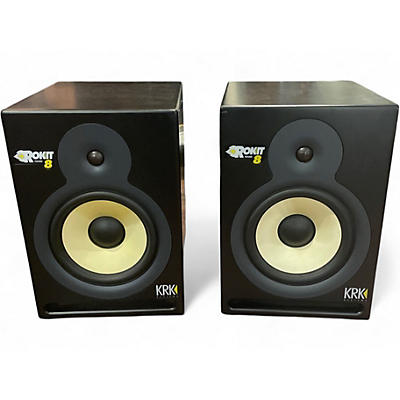 Used KRK ROKIT 8 Pair Powered Monitor