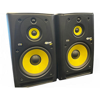 Used KRK RP10 ROKIT G4 3-Way Pair Powered Monitor
