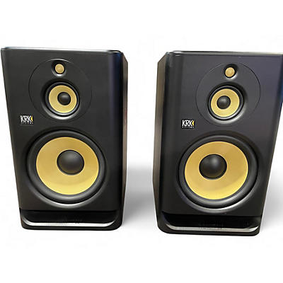 Used KRK RP10 ROKIT G4 3-Way Pair Powered Monitor