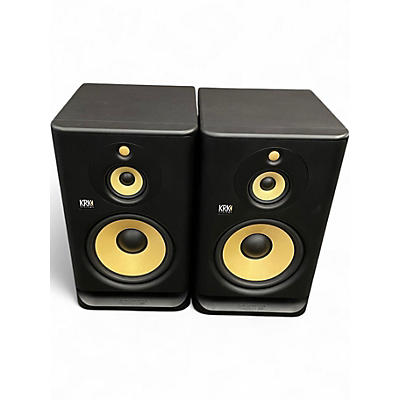 Used KRK RP10 ROKIT G4 3-Way Pair Powered Monitor