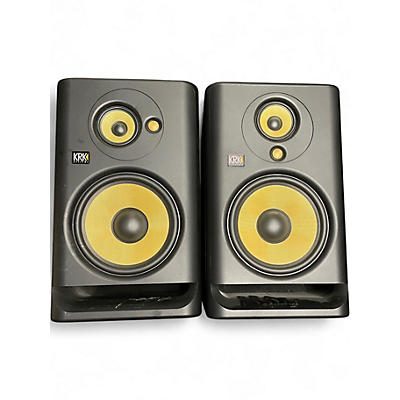 Used KRK RP10 ROKIT G4 3-Way Pair Powered Monitor