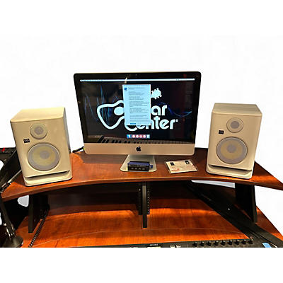 Used KRK RP5 ROKIT G5 WHITE Pair Powered Monitor