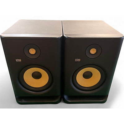 Used KRK RP7 ROKIT G4 3-Way Pair Powered Monitor