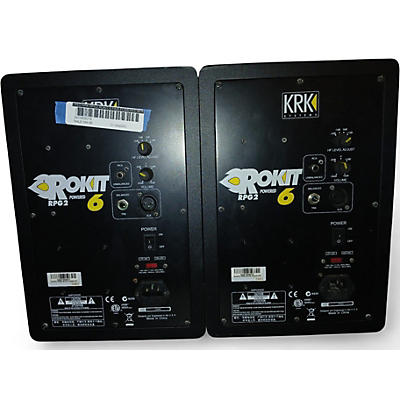 Used KRK RPG2 ROKIT 6 PAIR Powered Monitor