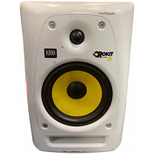 Used KRK RPG2 ROKIT 6 SE WHITE Powered Monitor
