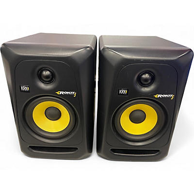 Used KRK Rokit 5 Gen 3 Pair Powered Monitor