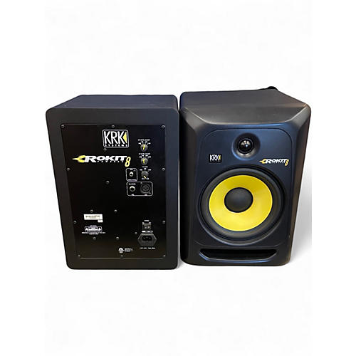 Used KRK krk rokit 8 pair Powered Monitor