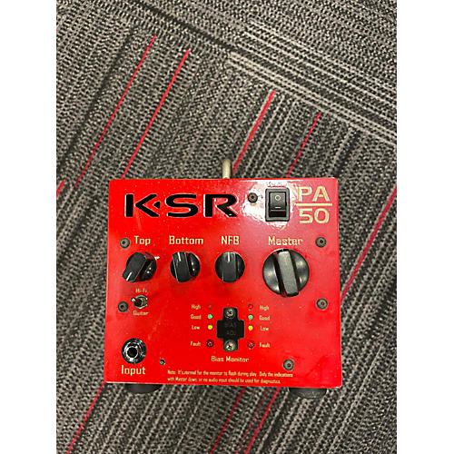 Ksr Used KSR PA50 Tube Guitar Amp Head