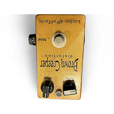 Used Kaden Effects BROWN CREEPER DISTORTION  Effect Pedal