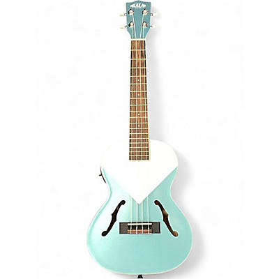 Used Kala Archtop Tenor Lake Shore Blue Ukulele