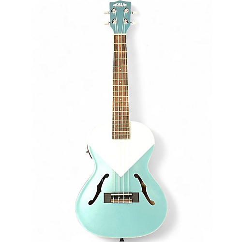 Used Kala Archtop Tenor Lake Shore Blue Ukulele Lake Shore Blue