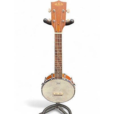 Used Kala BANJO CONCERT UKULELE Mahogany Banjolele