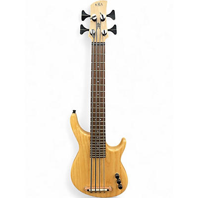 Used Kala California Series U-Bass Natural Electric Bass Guitar
