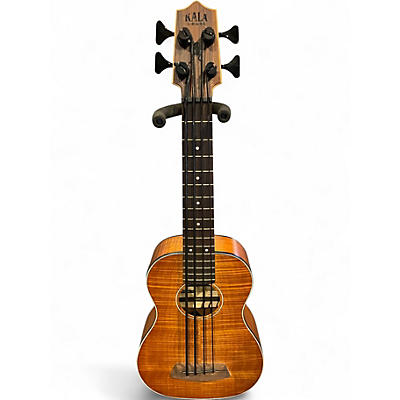 Used Kala Exotic Mahogany U-Bass Mahogany Acoustic Bass Guitar