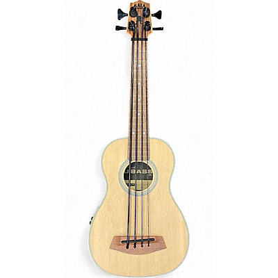 Kala Used Kala Exotic Mahogany U-Bass Natural Acoustic Bass Guitar