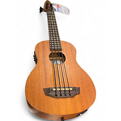 Used Kala Exotic Mahogany U-Bass Natural Acoustic Bass Guitar