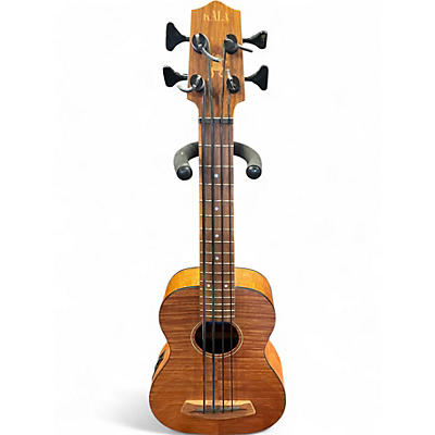 Used Kala Exotic Mahogany U-Bass Natural Acoustic Bass Guitar