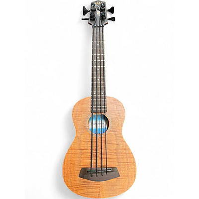 Used Kala Exotic Mahogany U-Bass Natural Acoustic Bass Guitar
