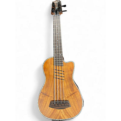 Used Kala Hutch Hutchinson Signature U-Bass Natural Acoustic Bass Guitar