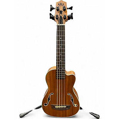 Used Kala Journeyman U-Bass Natural Acoustic Bass Guitar
