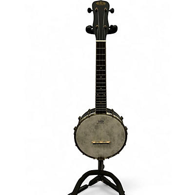 Used Kala KA-BNJ-C Concert Banjo Ukulele Black Banjolele